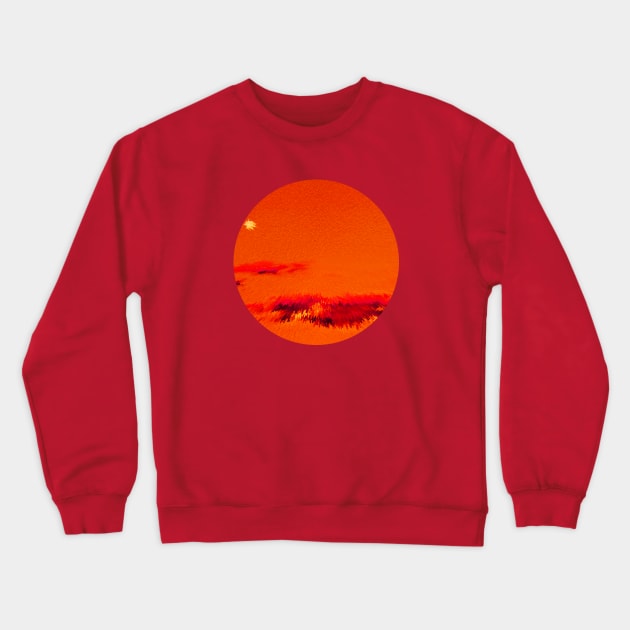 abstract sky Crewneck Sweatshirt by rclsivcreative